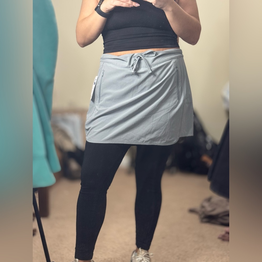 Women’s Fish Gead Cado Lake Skort in monument by Magellan